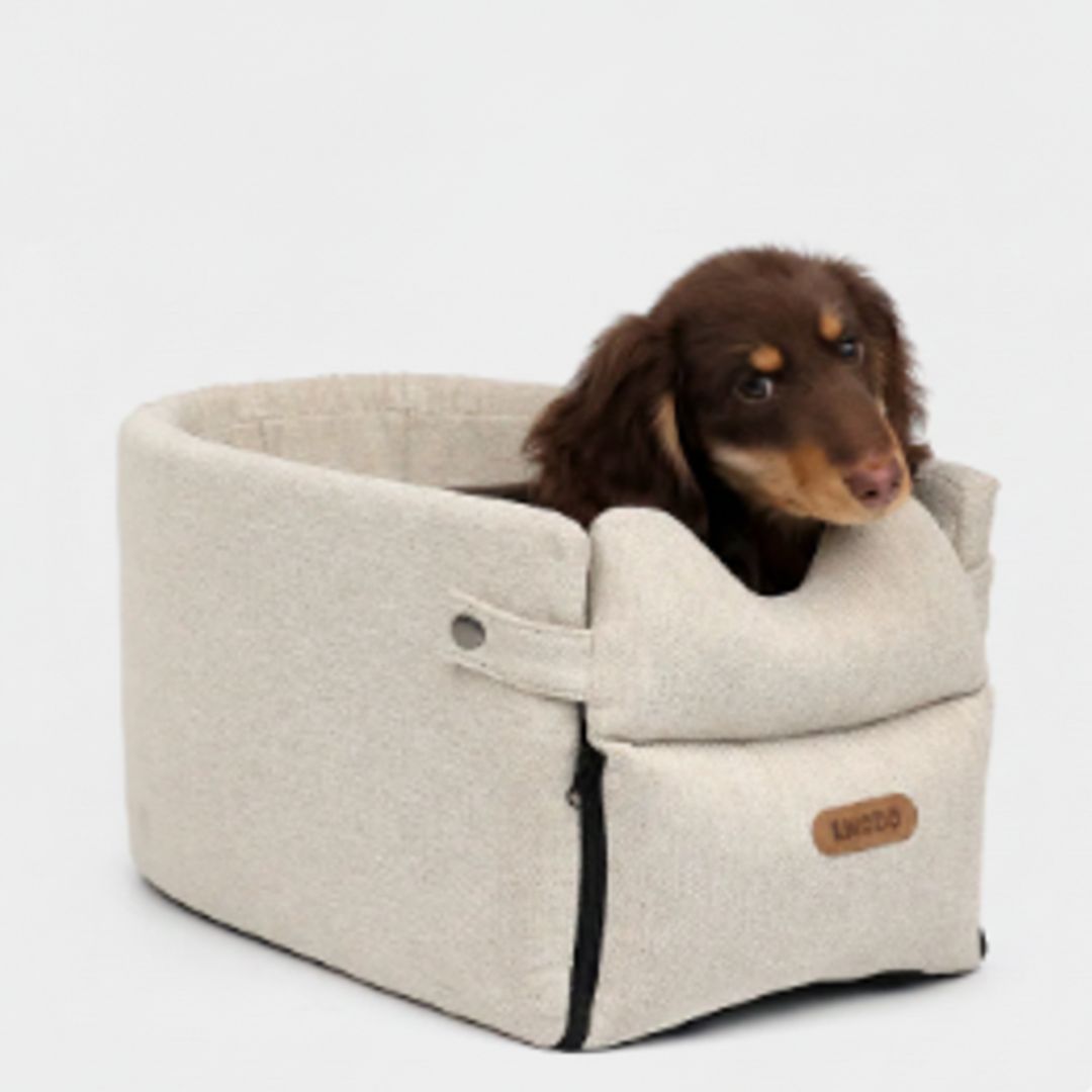 Portable Dog Car Seat Bed for Small puppy & Cats