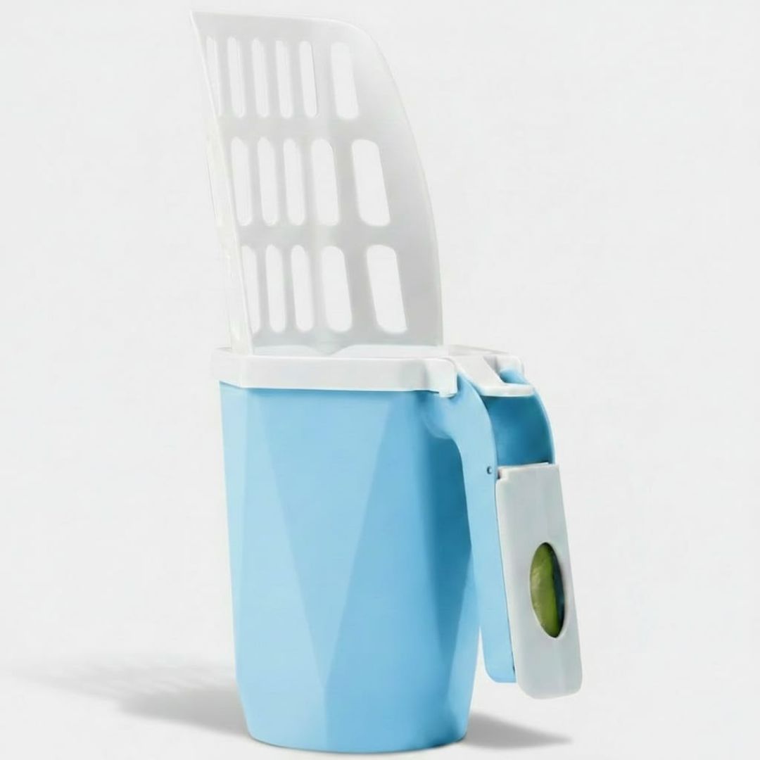 Large Capacity Cat Litter Scoop – Integrated Cleaning Tool