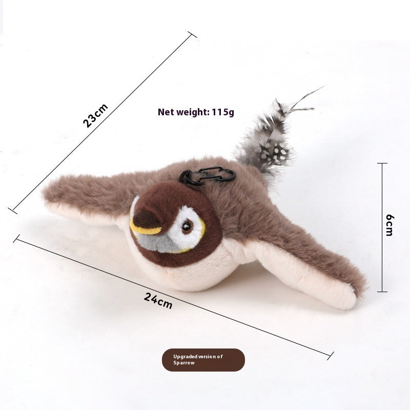 Interactive Flapping Bird Cat Toy